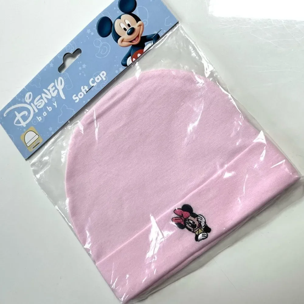 Brand New NWT Pink Disney Minnie Embroidered Baby Cap Hat